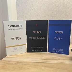 TUMI TRIO OF EXTRAIT DE PARFUMS-NEW